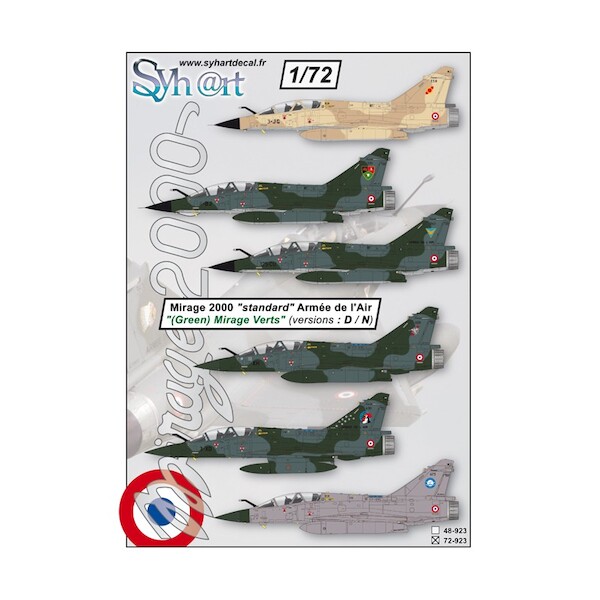 Mirage 2000 Standard - Grey green Mirages 48-923