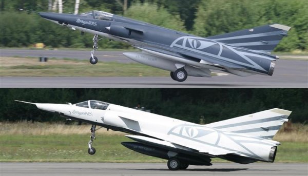 Mirage IIIRS R-2110 & R-2116 " Swiss Farewell " 2003 72-022