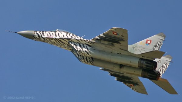 Mikoyan Mig29 Fulcrum "6829 - Slovak Tiger 2002" 72-046+