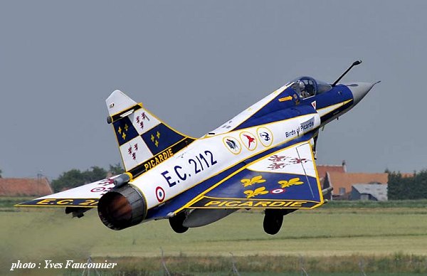 Mirage 2000C #117 103-LD "Retirement EC2/12 Picardie" July 2009 72-058