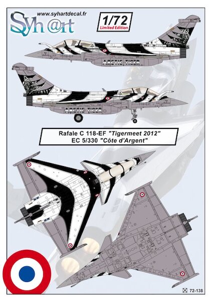 Rafale C 118-EF "Tigermeet 2012" EC 5/330 "Cte d'Argent"  72-138