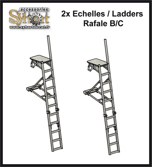 Rafale Ladders for Rafale B/C plus exports and sometimes the M A014-48