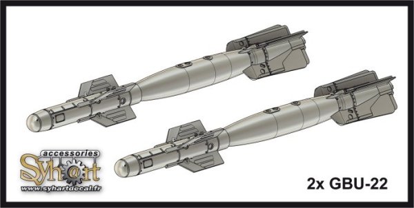 GBU-22 (body mk82) (1x pair) AD008-72