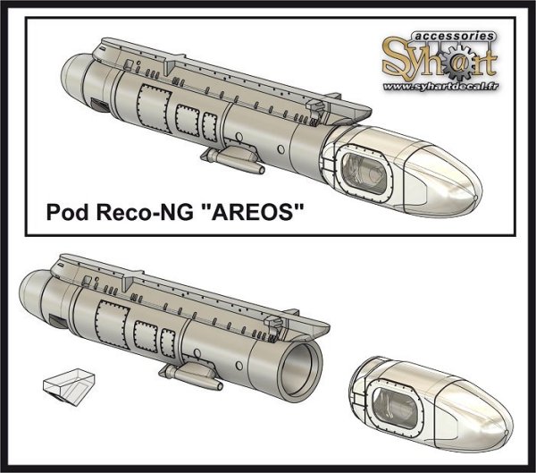 Pod Reco-NG "AREOS" for Rafale AD012-48