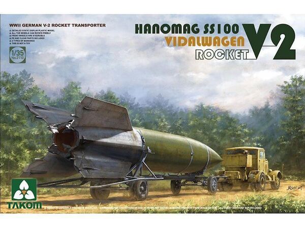 V2 Rocket with Vidalwagen and Hanomag SS100 2110