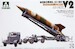 German V-2 Rocket Meilerwagen + SS100 Hanomag TAK5001