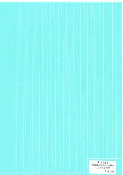 Promask Strips 1,2,3,4,5mm P48020