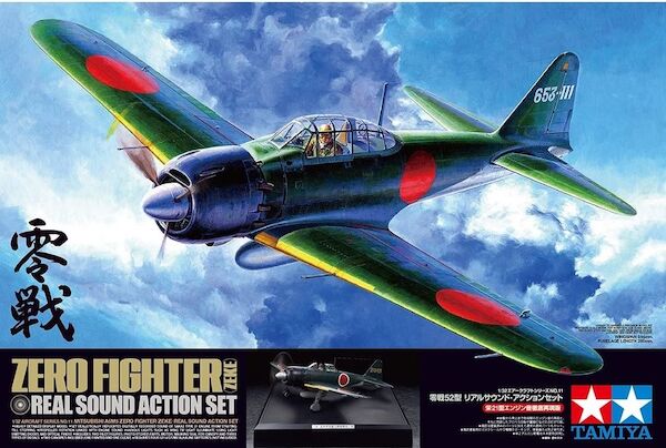 Tamiya 2260311 Mitsubishi A6M5 Zero Fighter (Zeke) Real Sound Act