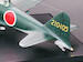 Mitsubishi A6M5 Zero Fighter (Zeke) Real Sound Action Set  2260311