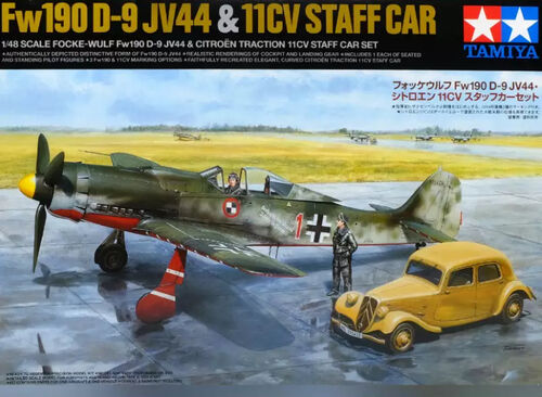 Focke Wulf FW90D-9 (JV44)  with Citroen 11CV Staff Car  25213