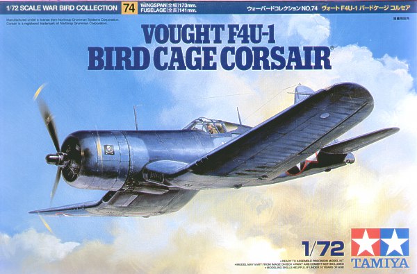 Vought F4U-1 Bird Cage Corsair  60774