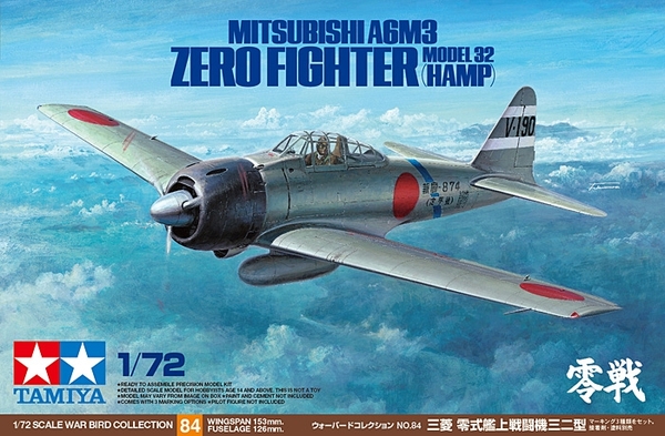 Mitsubishi A6M3 Model 32 (Hamp) Zero fighter  60784