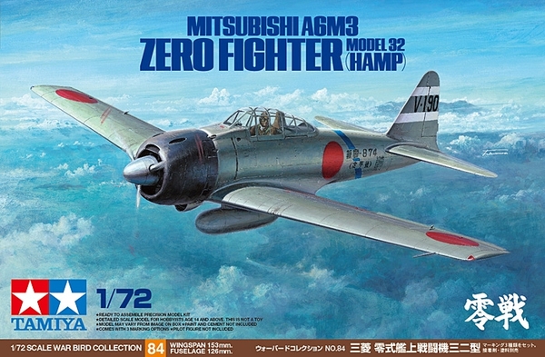 Mitsubishi A6M3 Model 32 (Hamp) Zero fighter 60784