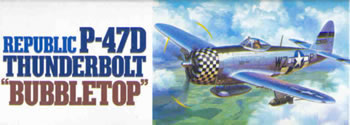 Republic P47D Thunderbolt "Bubbletop" 61090