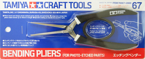 Bending Pliers for Photo Etched parts  74067