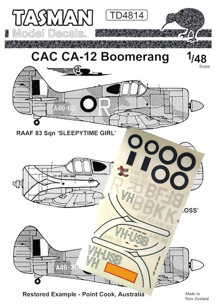 CAC Ca12 Boomerang  TD4814