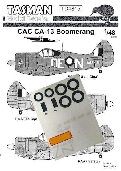 CAC Ca13 Boomerang  TD4815