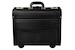 Wheeled Pilot Case Business 16" Laptop Nylon Flight Briefcase Bag PL1650 (black)  PL1650