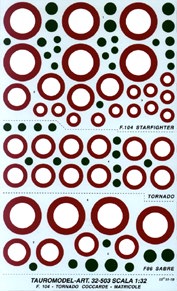 Roundels AMI (F104,Tornado,F86E) 32-503