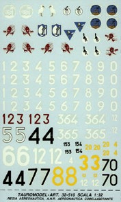 Aeronauti Cobelligerante Codes & Squadrones (RSI) 32-510