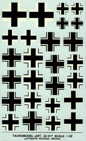Luftwaffe National Insignia (ME110, Storch) 32-517