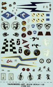 Stemmi AMI (P47, P51, P38, F104 Starfighter, Tornado) 32-519