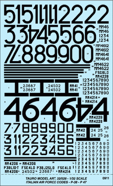 Codes AMI (P38, P47) 32-528