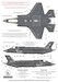 Lockheed Martin F35A Lightning II (Italian Aronautica Militaire) 15 versions  32-543