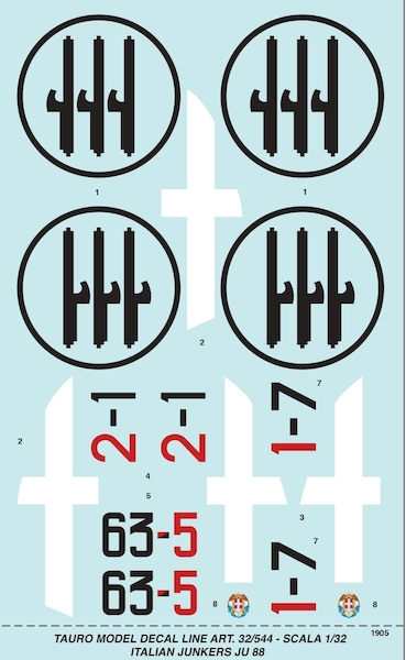 Junkers Ju88 in Italian Service  32-544