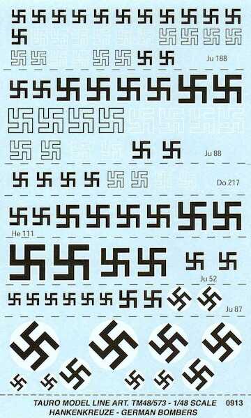 German Swastika's (Bombers) TM48-573