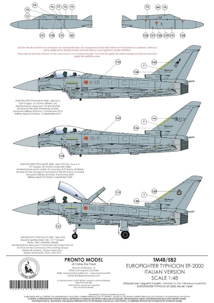 Eurofighter EF2000 Italian version  48-582