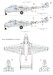 De Havilland DH100 Vampire Italian Version Set 1 Cavallino Rampante Aerobatic Team 48-589