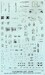 F104 Italian  Lo-viz stencils TAURO48569