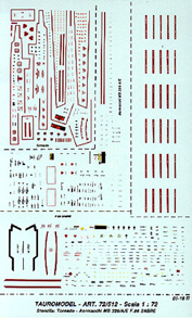 AMI Stencils (Tornado, MB326, Sabre) 72-512