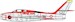F84F Thunderstreak (Diavolo Rossi)  72-525