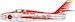 F84F Thunderstreak (Diavolo Rossi)  72-525