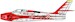 F84F Thunderstreak (Diavolo Rossi)  72-525