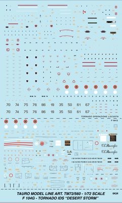 Tornado,F104G (Operatione Locusta) (REPRINT) 72-560