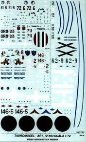 Regia Aeronautica Nat.Insignia (Cant z501/506,R043,MC205) 72-563