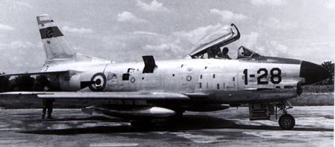 Fiat (North American) F86K Sabre  72R801