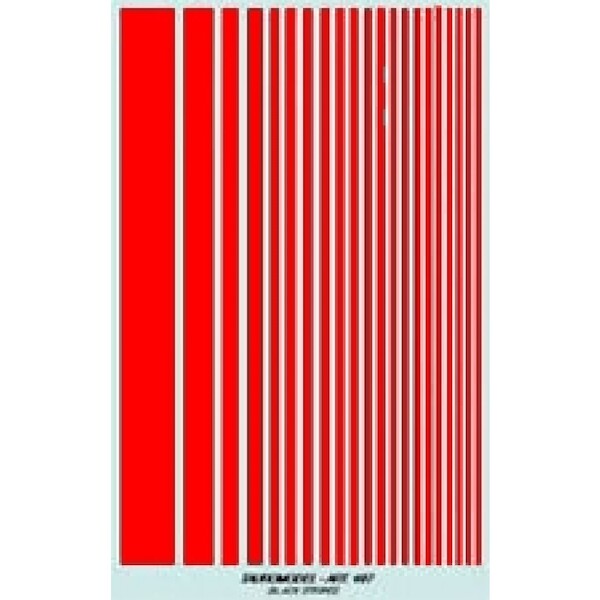 Red Dayglo (FS28913) Stripes T408