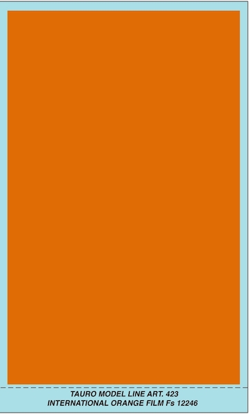 International orange Film FS12246 TM423
