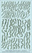 German Wellenmuster Camouflage in RLM83 for Bf110 (2 sheets) TAU-00470
