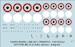 Supermarine Spitfire MKIX Italian  Service roundels, serials TAURO48-2113