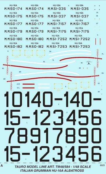 Grumman HU16A Albatross Italian Version  TM48-584