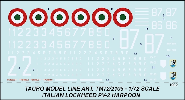 Lockheed PV2 Harpoon (Italian Air Force)  TM72-2105