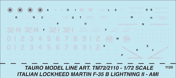 F35B Lightning II (Italian Air Force Version) TM72-2110