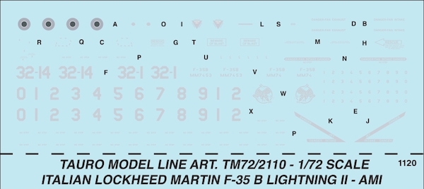 F35B Lightning II (Italian Air Force Version)  TM72-2110