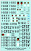 Canadiar CL-215 in Italian service - all decal film TAURO72530
