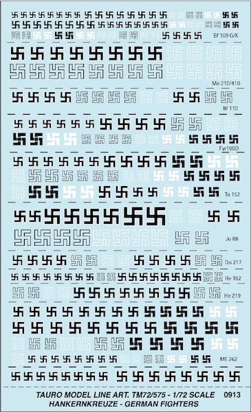 German Swastika's  (Fighters)  TM72-575